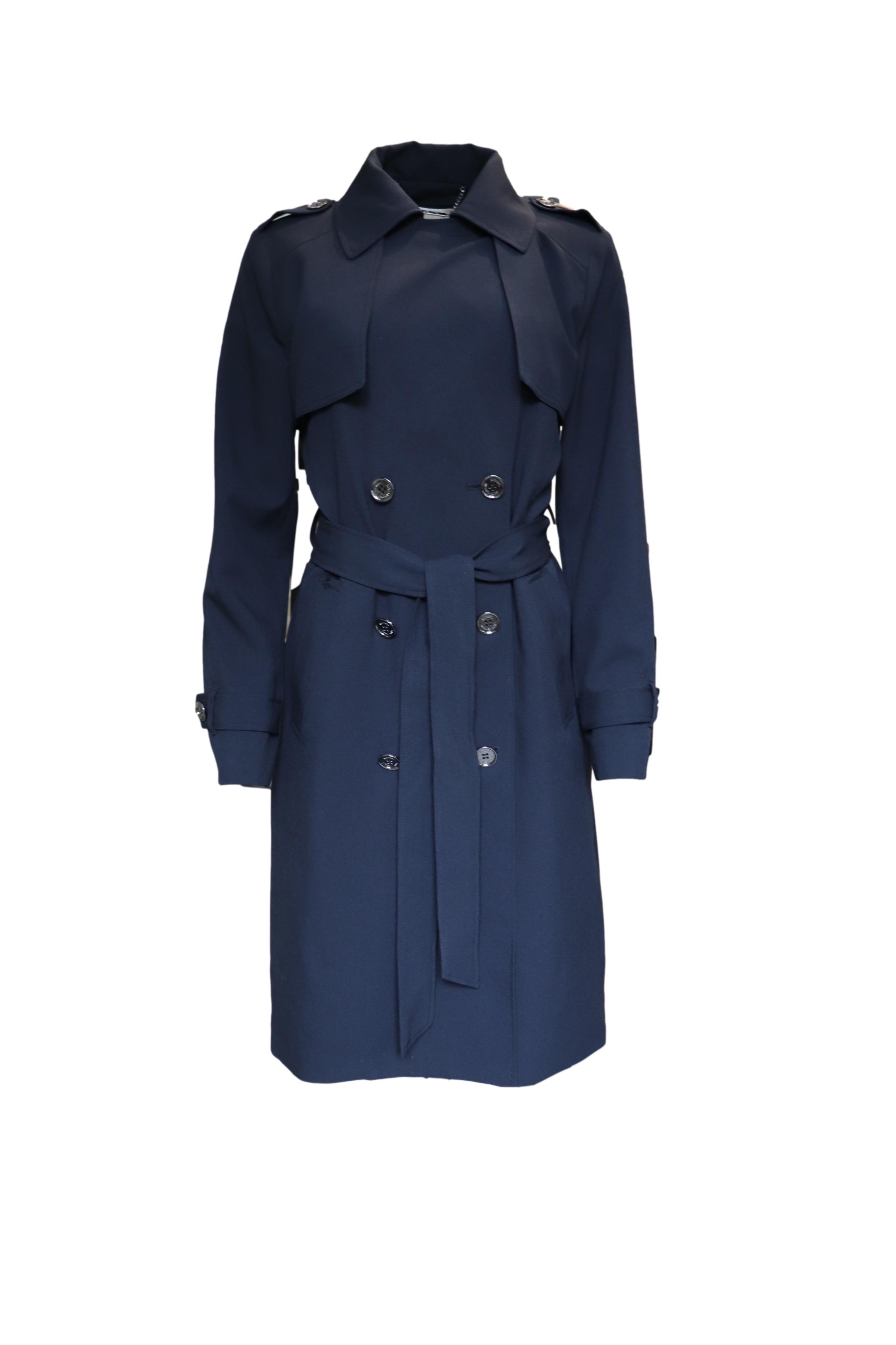 Michael kors navy trench coat new arrivals